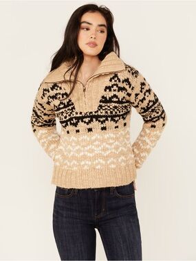 Idyllwind Studded Southwestern Pullover Sweater